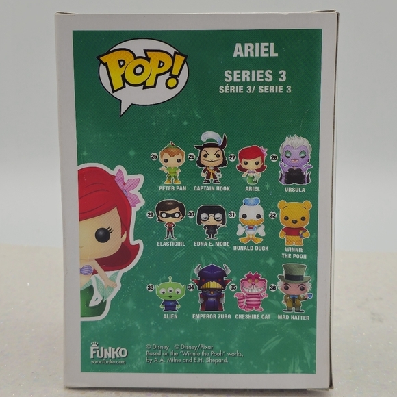 Funko POP! The Little Mermaid Disney Ariel #27 Vinyl Figure - Picture 5 of 8